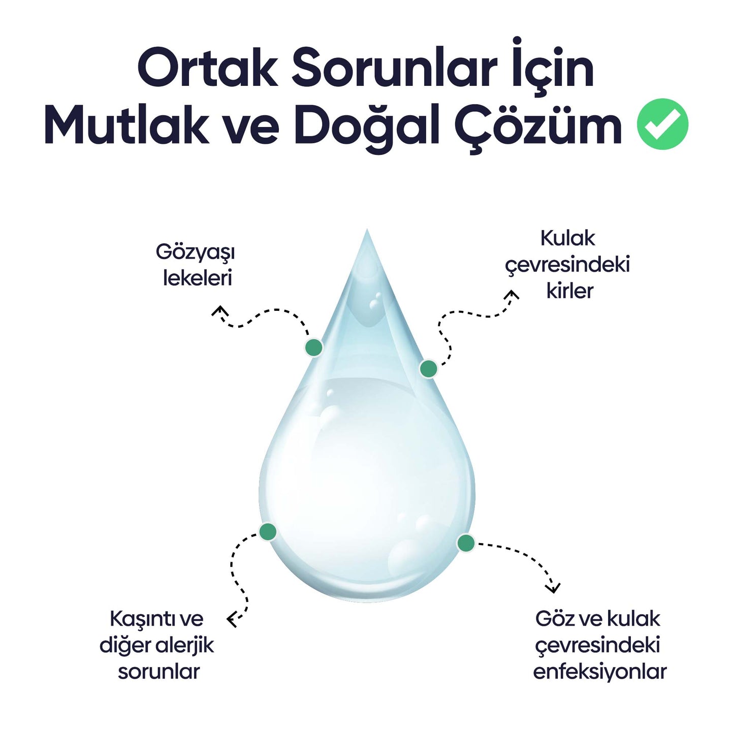 Gözyaşı Lekesi ve Kulak Temizleme Solüsyonu
