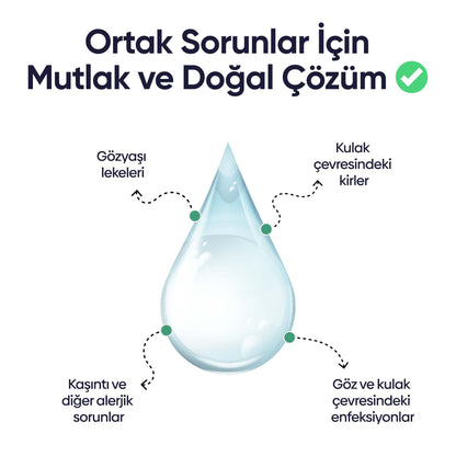 Gözyaşı Lekesi ve Kulak Temizleme Solüsyonu