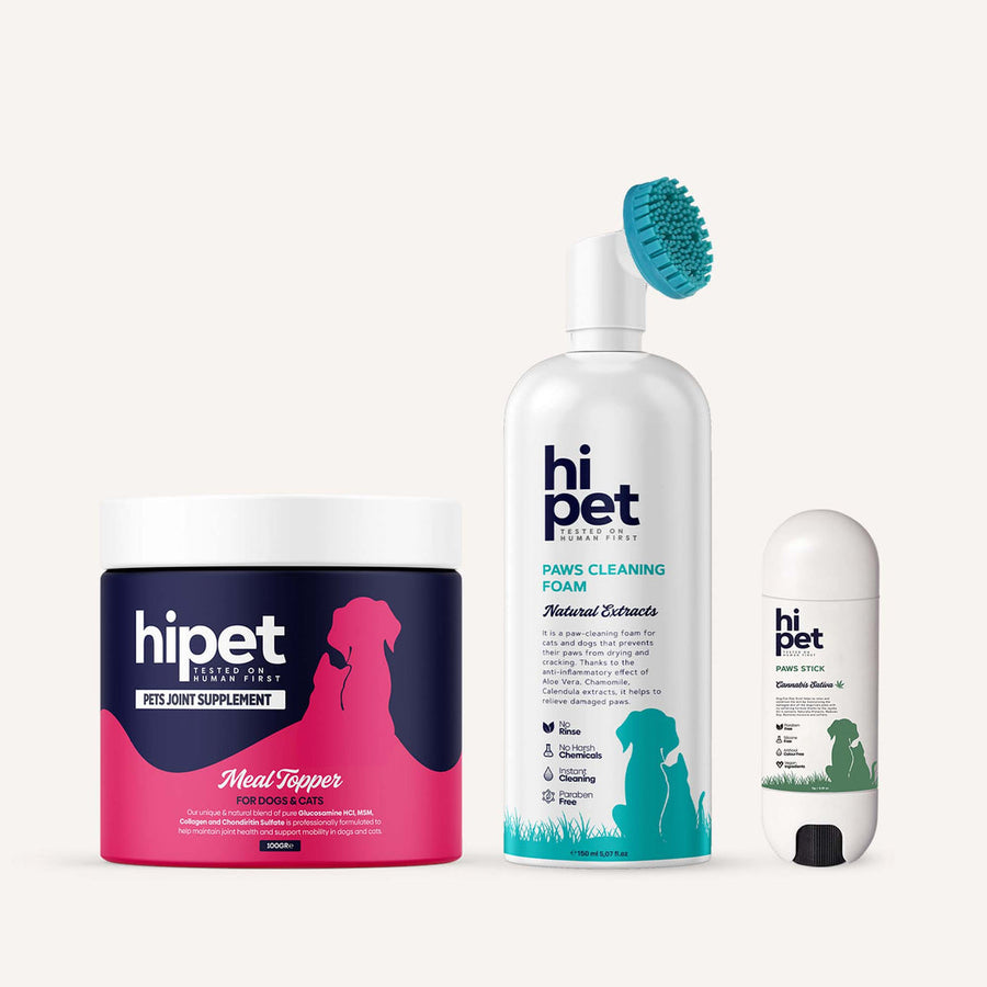HiPet No Rinse Paw Cleaner Foam